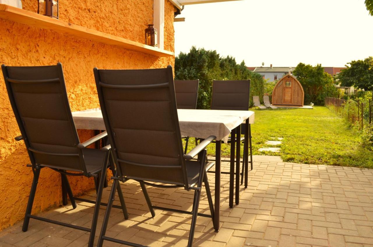 Lehmhaeuschen Mit Sauna Tangermuende Ngoại thất bức ảnh