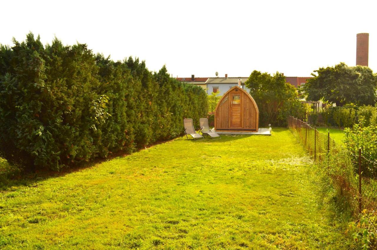 Lehmhaeuschen Mit Sauna Tangermuende Ngoại thất bức ảnh