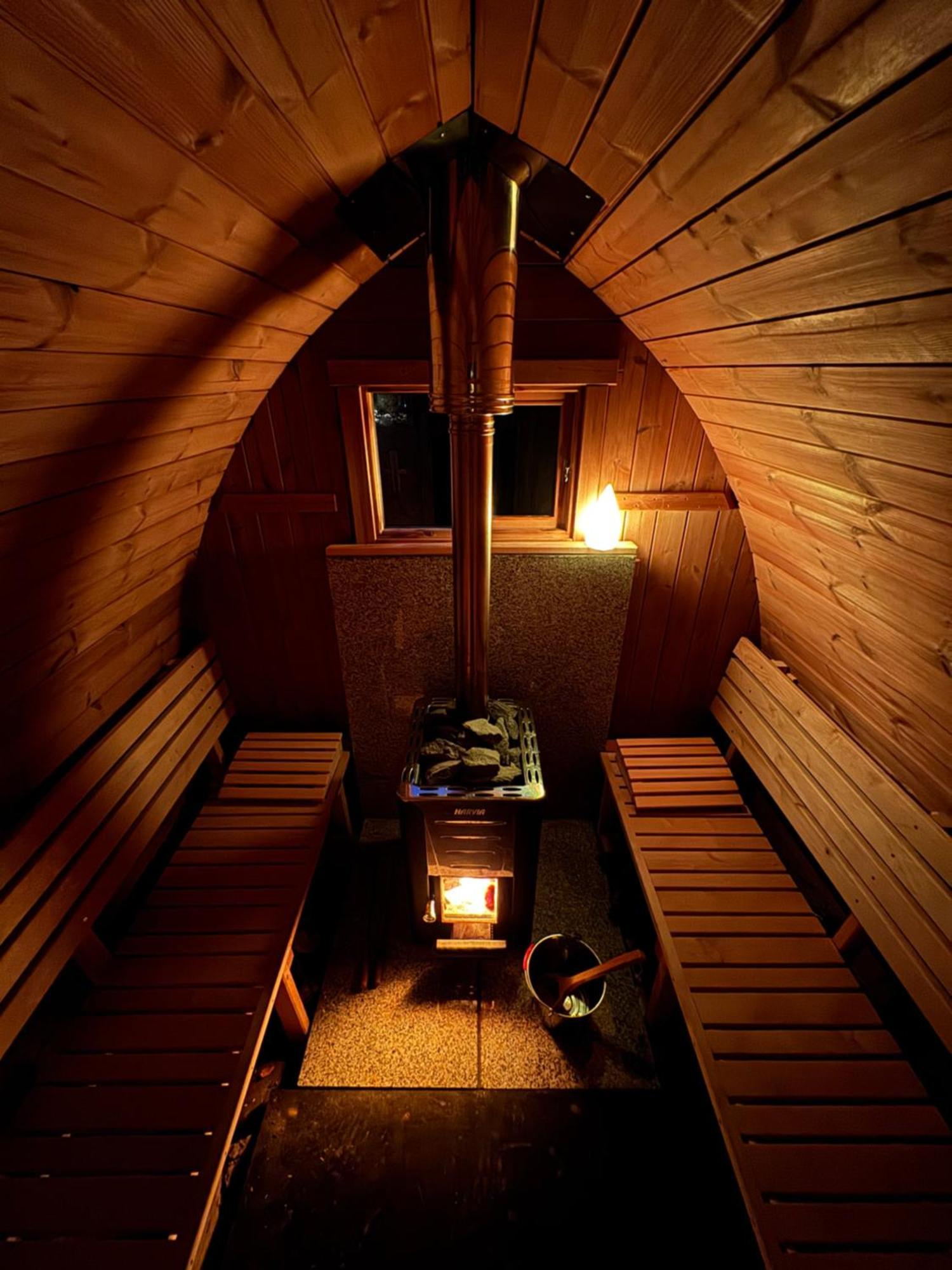 Lehmhaeuschen Mit Sauna Tangermuende Ngoại thất bức ảnh